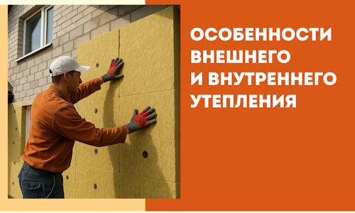 Какие особенности внешнего и внутреннего утепления в Черемхово