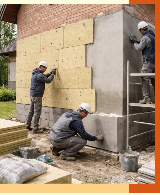 Утепление частного дома в Черемхово под ключ от 7820 руб/м2 — недорого | ТепломастерЧрм