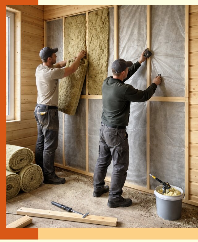 Утепление дома из минибруса в Черемхово: комплексные теплоизоляционные работы