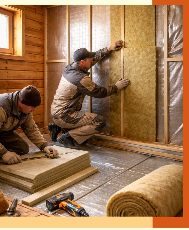 Утепление бани изнутри в Черемхово под ключ от 4379 руб./м² | ТепломастерЧрм