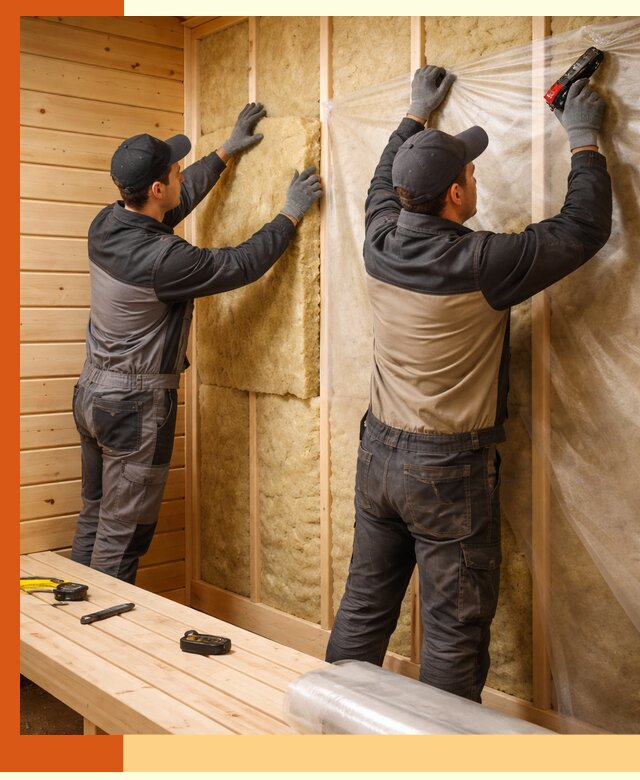 Профессиональное утепление сауны в Черемхово с гарантиями качества