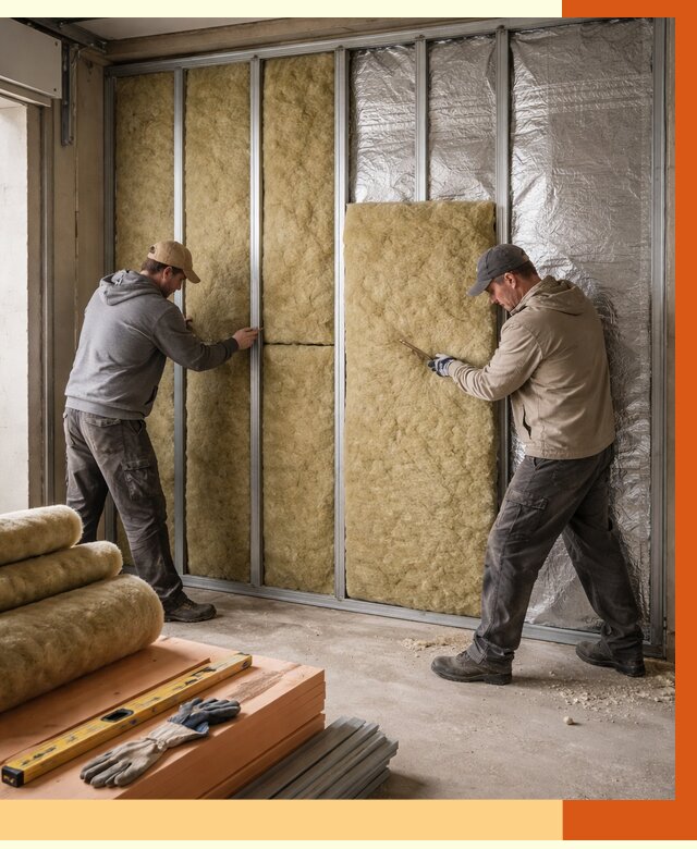 Утепление гаража изнутри в Черемхово от 7820 руб/м2 — работы и цена | ТепломастерЧрм