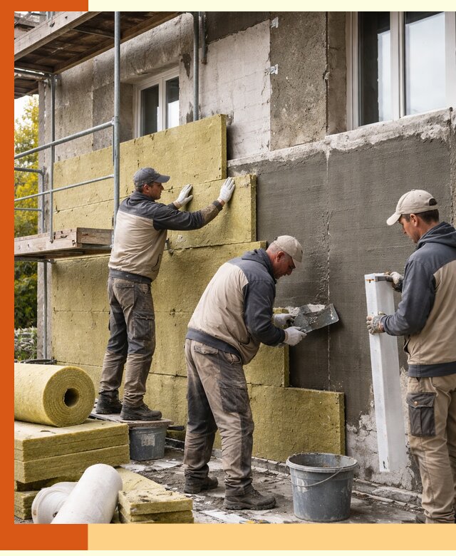 Утепление фасада зданий и домов в Черемхово