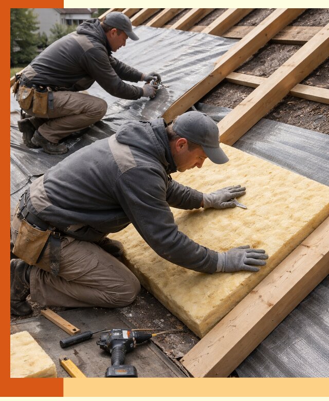 Профессиональное утепление крыши в Черемхово качественно и надежно