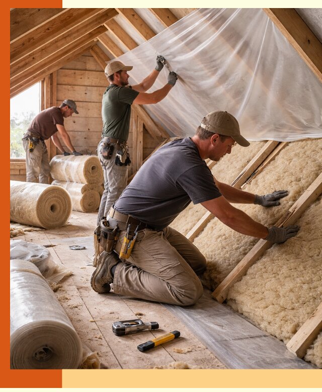 Утепление крыши изнутри в Черемхово: профессионально и надежно