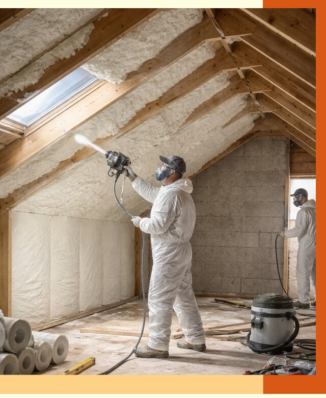 Утепление мансарды ППУ в Черемхово от 2867 руб./м² — заказать под ключ | ТепломастерЧрм