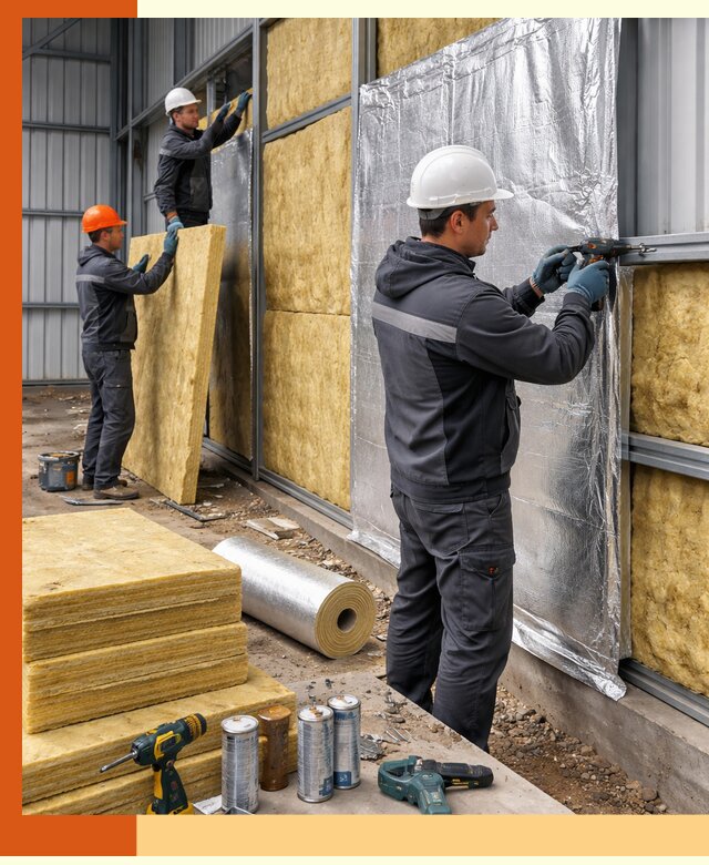 Утепление металлического ангара профессионально в Черемхово