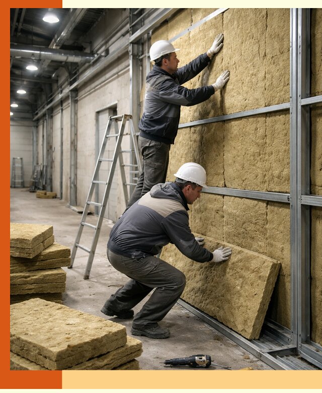 Утепление цеха под ключ в Черемхово с гарантией качества