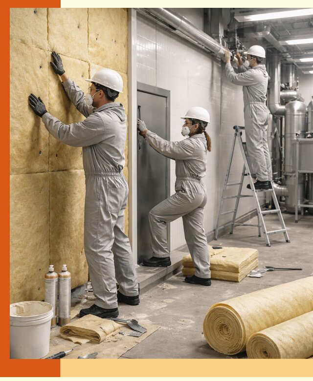 Утепление пищевого цеха под ключ в Черемхово