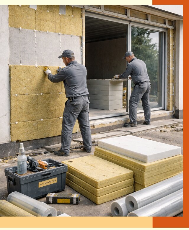 Утепление торгового павильона в Черемхово от 15118 руб./м² под ключ | ТепломастерЧрм