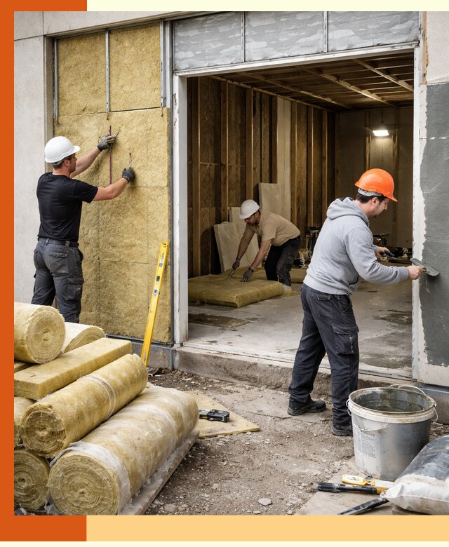 Утепление торгового павильона в Черемхово — качественно и энергоэффективно