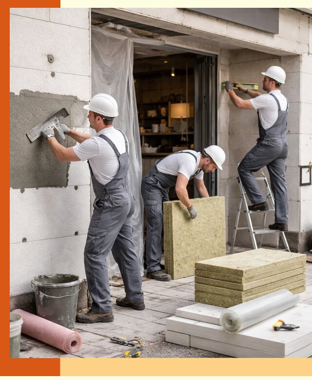 Утепление кафе в Черемхово: профессиональная теплоизоляция и монтаж