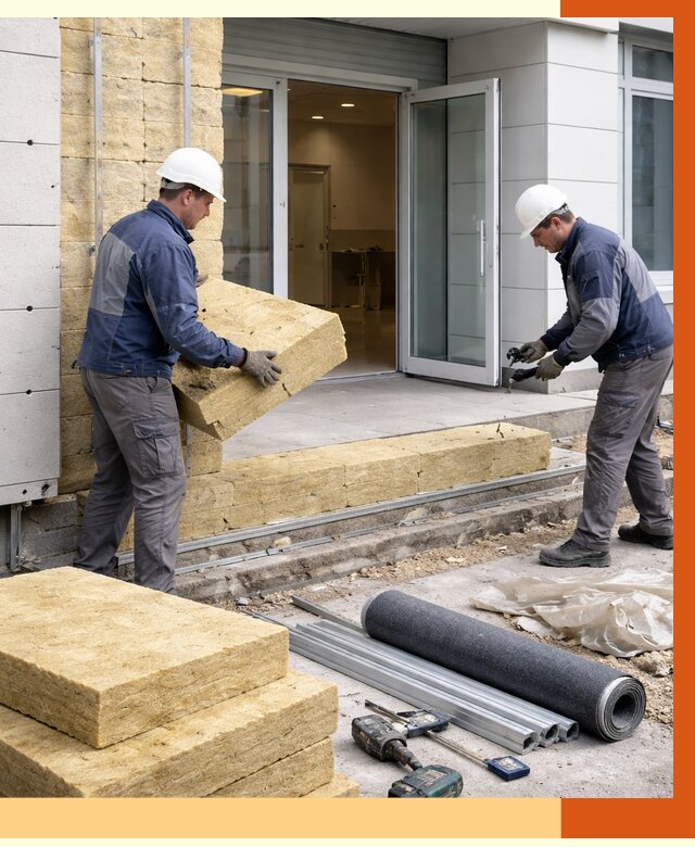 Утепление медицинского центра в Черемхово под ключ от 13033 руб./м² | ТепломастерЧрм