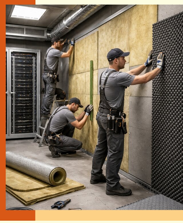 Утепление серверной комнаты профессионально в Черемхово