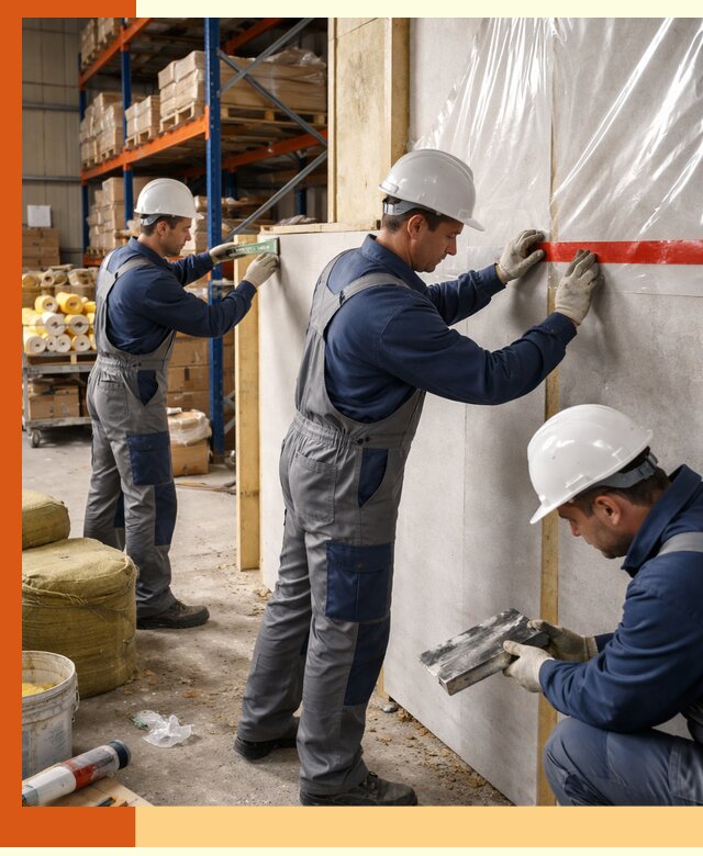 Утепление теплого склада под ключ в Черемхово