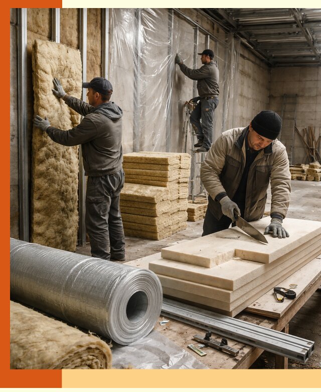 Утепление торгового склада в Черемхово с энергоэффективными решениями