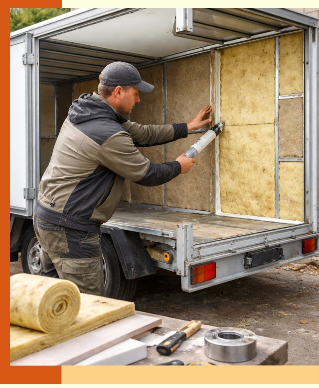 Профессиональное утепление прицепа в Черемхово для любых условий