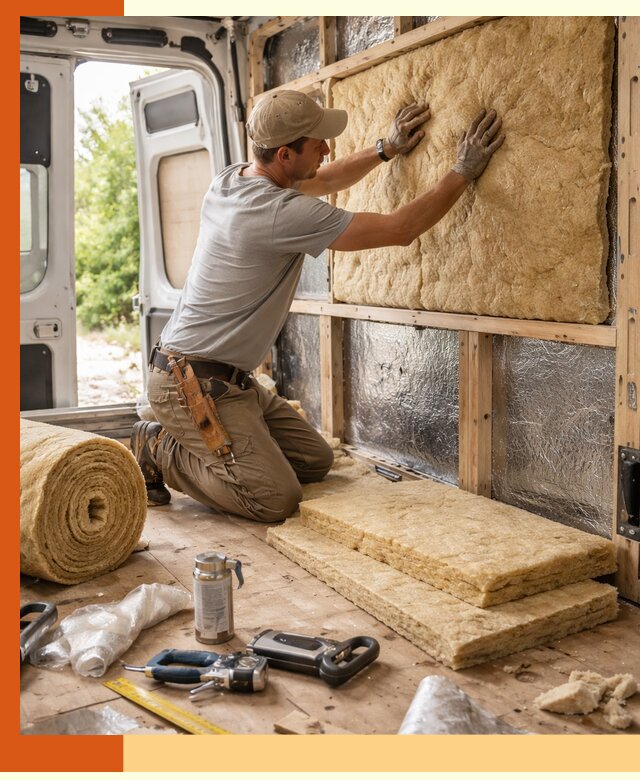 Утепление кемпера под ключ в Черемхово с гарантией качества