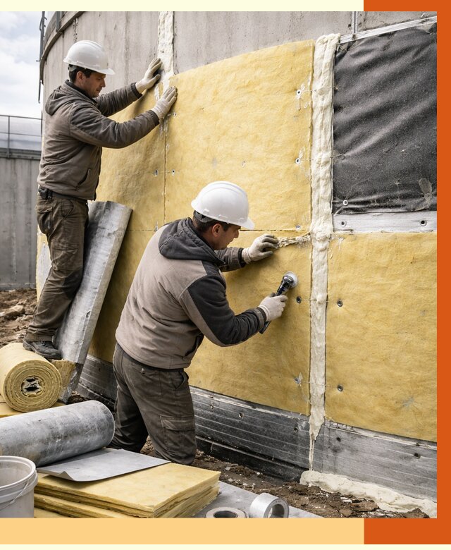 Утепление резервуара в Черемхово от 28672 руб/м2 — монтаж ППУ и комплекс под ключ | ТепломастерЧрм