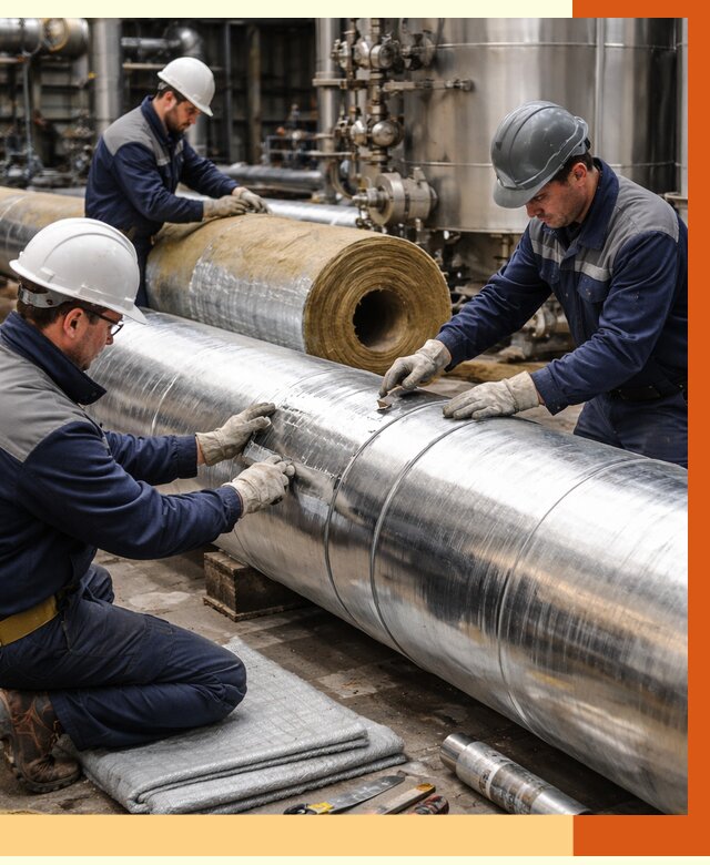 Утепление технологического оборудования в Черемхово от 4379 руб. за м2 | ТепломастерЧрм