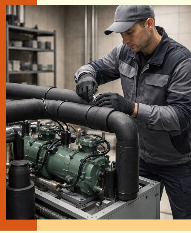 Утепление холодильного агрегата и теплоизоляция в Черемхово