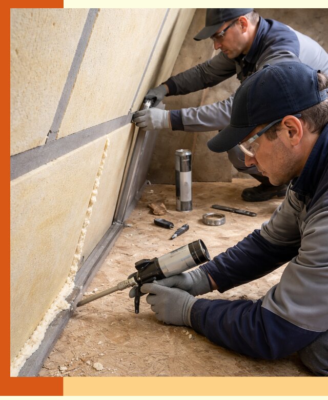 Герметизация стыков ППУ в Черемхово — надежное уплотнение швов