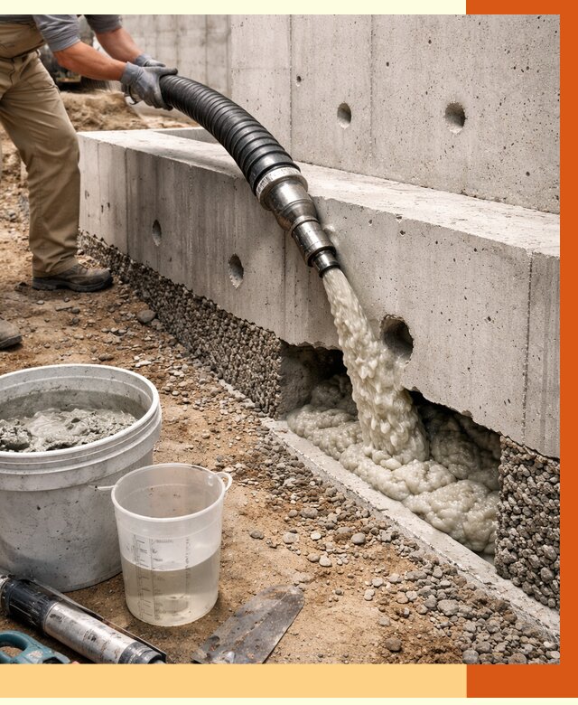 Заполнение полостей фундамента в Черемхово от 7090 руб. под ключ | ТепломастерЧрм