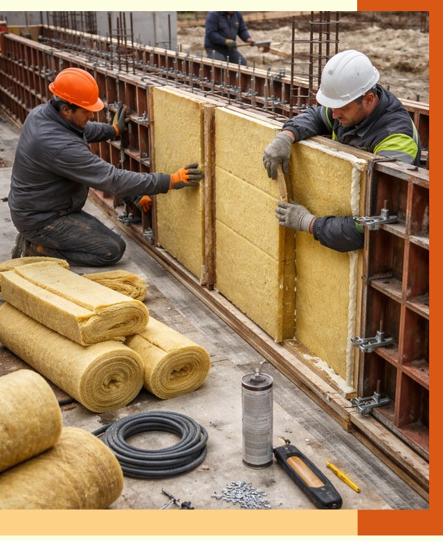 Теплоизоляция опалубки в Черемхово от 7507 руб. за м2 — услуги и монтаж | ТепломастерЧрм