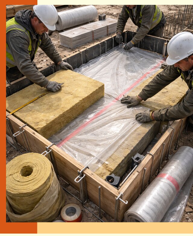 Теплоизоляция опалубки для строительства в Черемхово