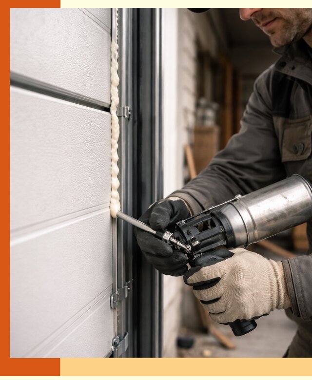 Заполнение пустот ворот в Черемхово профессионально и герметично