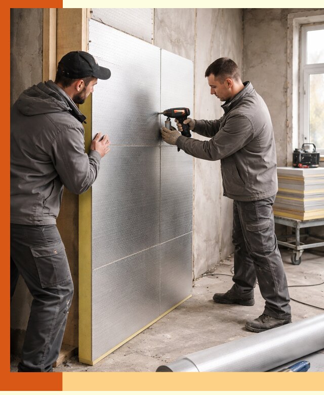 Утепление PIR панелями домов и зданий в Черемхово