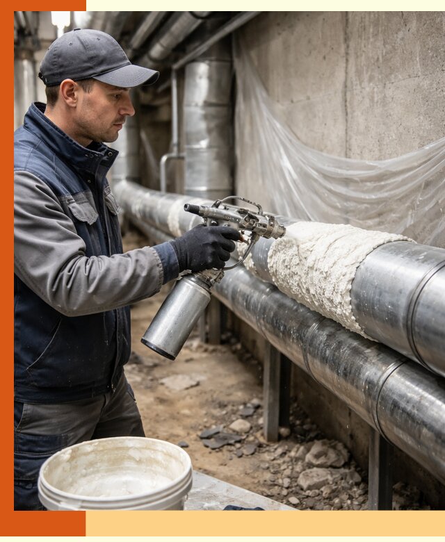 Утепление труб жидкой теплоизоляцией в Черемхово