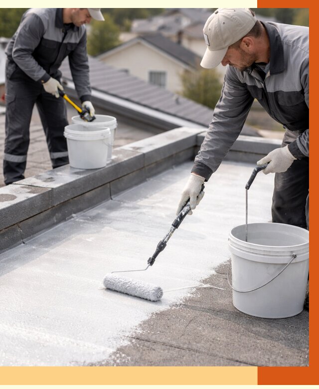 Утепление кровли жидкой теплоизоляцией в Черемхово от 2242 руб./м2 | ТепломастерЧрм