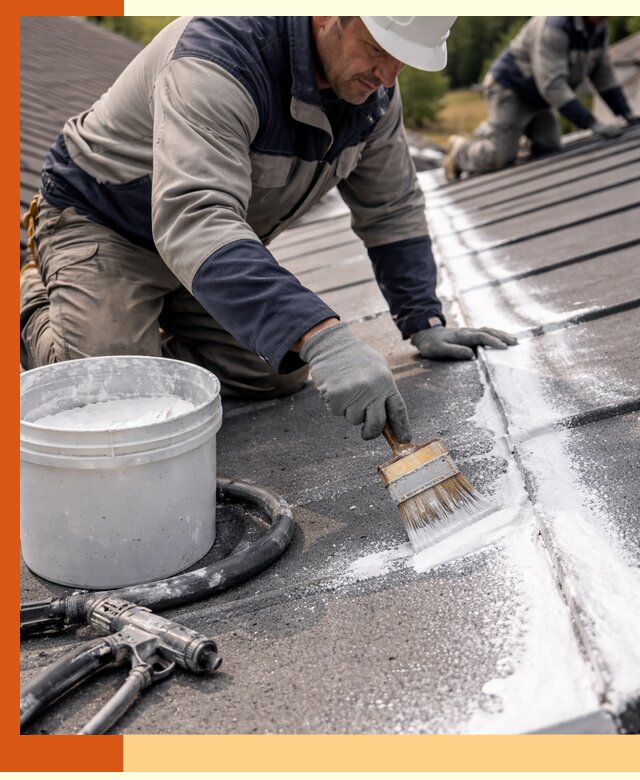 Утепление кровли жидкой теплоизоляцией в Черемхово