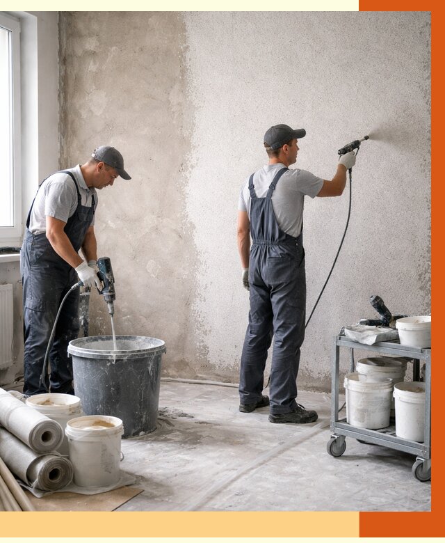 Утепление стен жидкой теплоизоляцией в Черемхово от 4379 руб/м² | ТепломастерЧрм