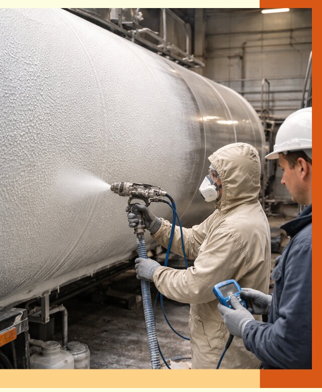 Утепление автоцистерны жидкой теплоизоляцией в Черемхово от 15118 руб. под ключ | ТепломастерЧрм