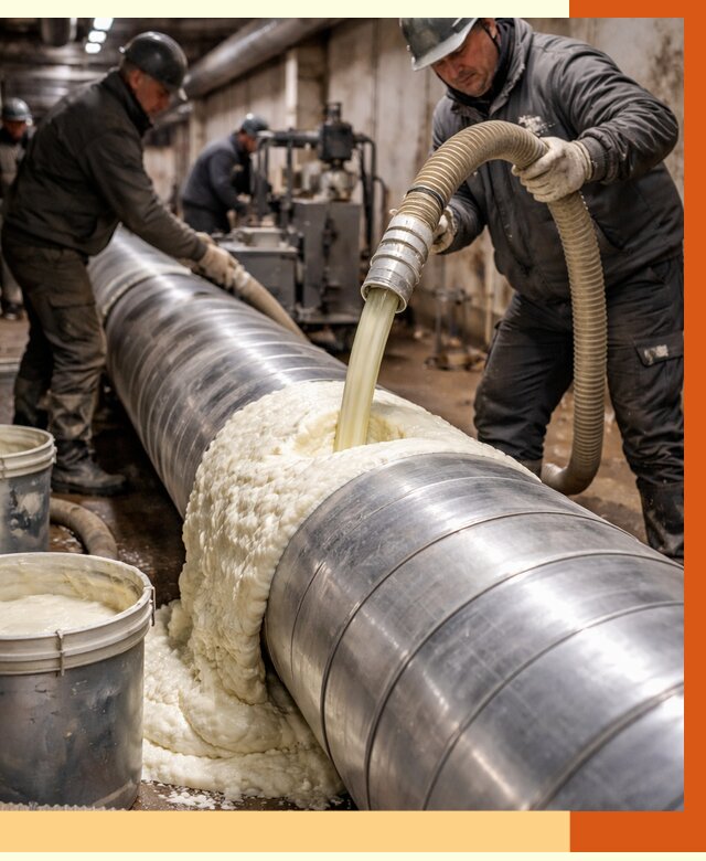 Утепление теплотрассы жидкой теплоизоляцией в Черемхово от 4379 руб. | ТепломастерЧрм