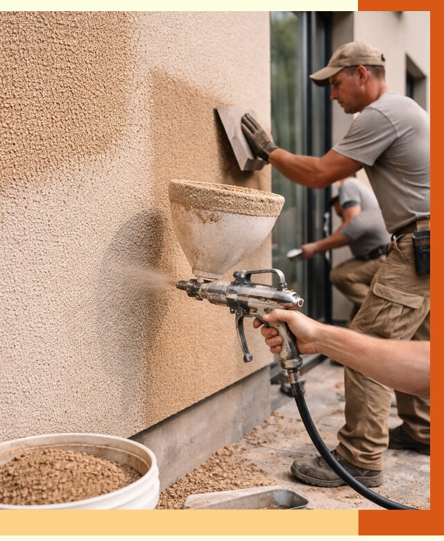 Утепление фасада жидкой пробкой в Черемхово от 5004 руб./м² под ключ | ТепломастерЧрм