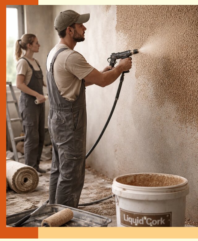 Утепление стен жидкой пробкой в Черемхово эффективное и долговечное