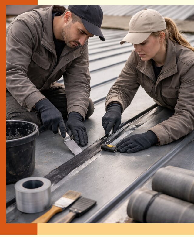 Гидроизоляция фальцевой кровли в Черемхово качественно и надежно