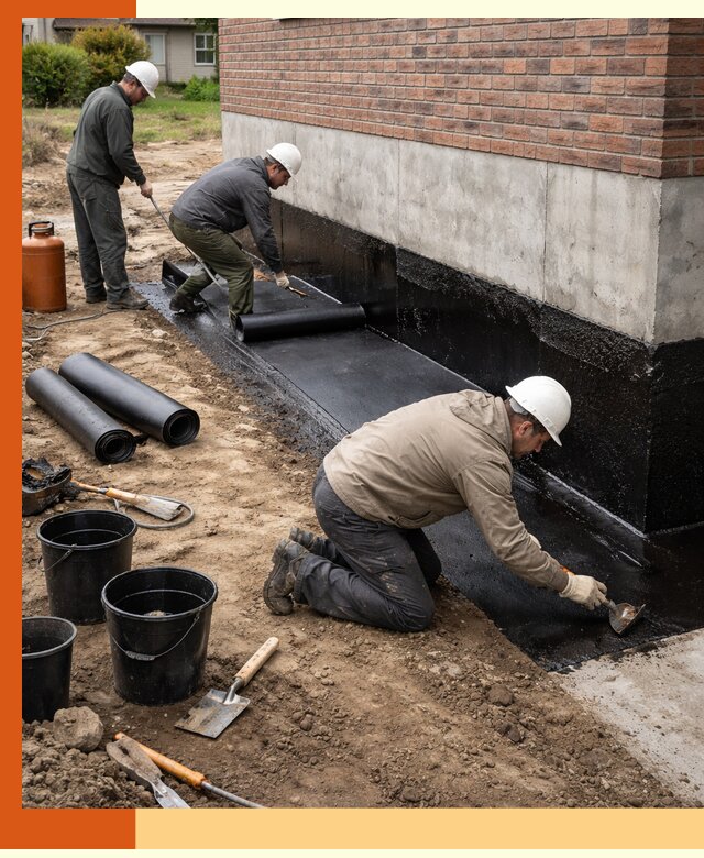 Гидроизоляция фундамента в Черемхово: надежная защита строений