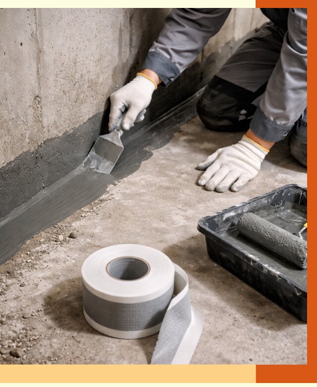 Гидроизоляция швов и герметизация стыков в Черемхово от 1303 руб. | ТепломастерЧрм