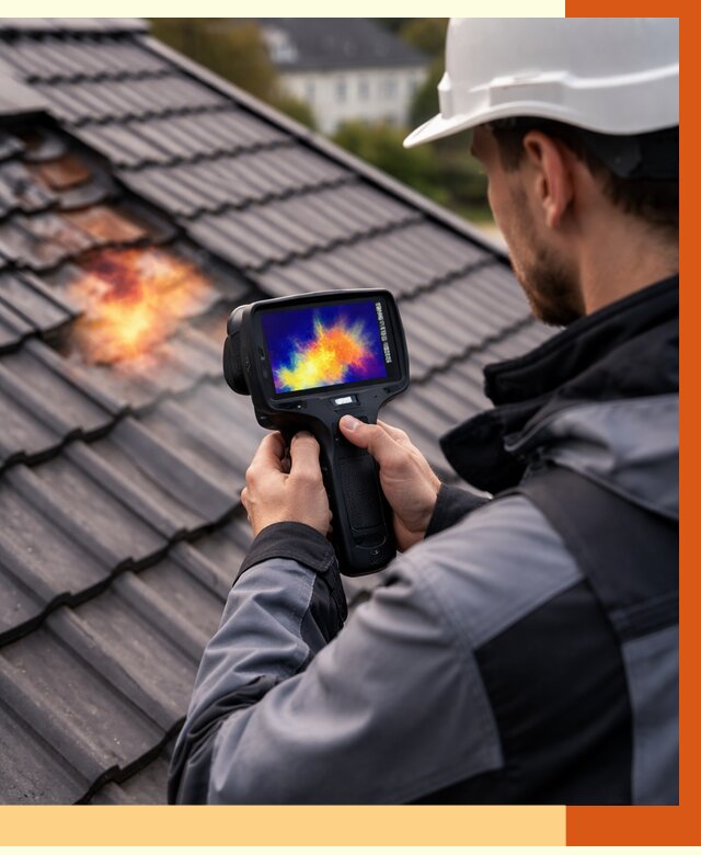 Тепловизионное обследование кровли в Черемхово от 4692 руб. — ТепломастерЧрм под ключ