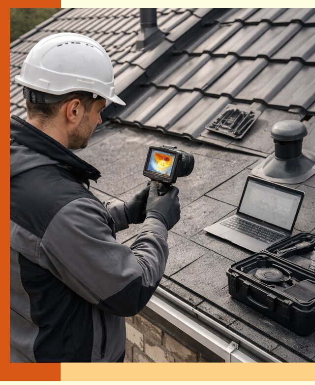 Тепловизионное обследование кровли в Черемхово для выявления дефектов