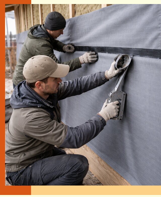 Монтаж ветроизоляции зданий и конструкций в Черемхово