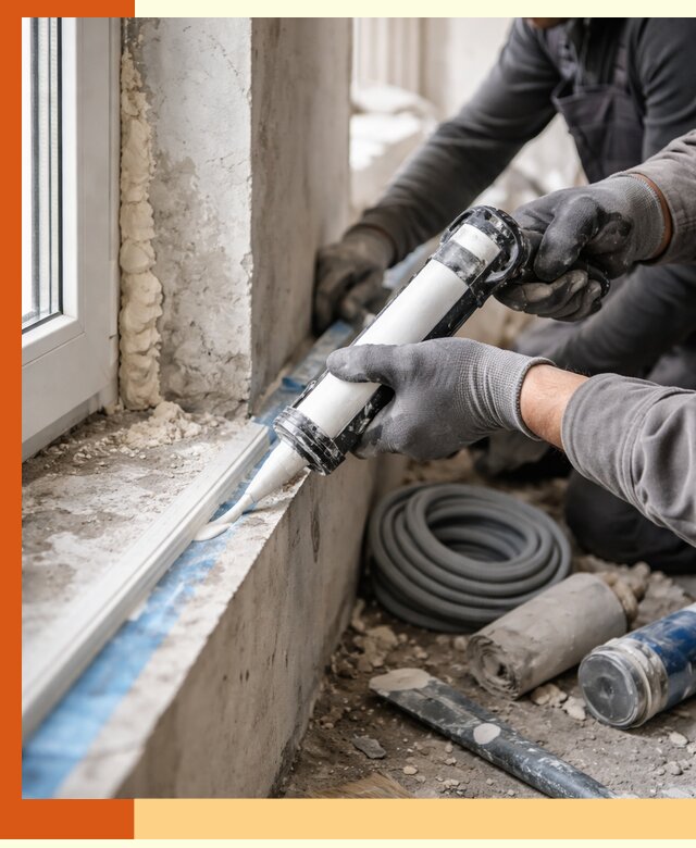 Герметизация стыков и примыканий зданий в Черемхово